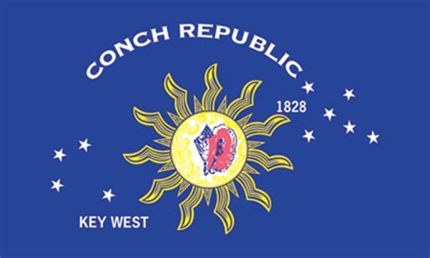 Conch Republic Flag 4' x 6' | Key West Flag | Conch Republic Flag