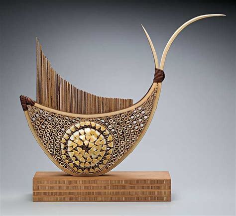 Gorgeous! | Bamboo art, Sculpture, Bamboo crafts