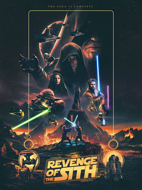 Star Wars: Revenge of the Sith poster by Nicolas Tetreault-Abel : r ...