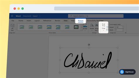 (2024) How To Draw & Insert Signature In Word | SignHouse