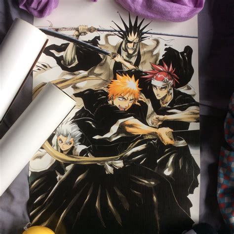 [1 POSTER LEFT] Bleach Anime Posters, Hobbies & Toys, Memorabilia ...