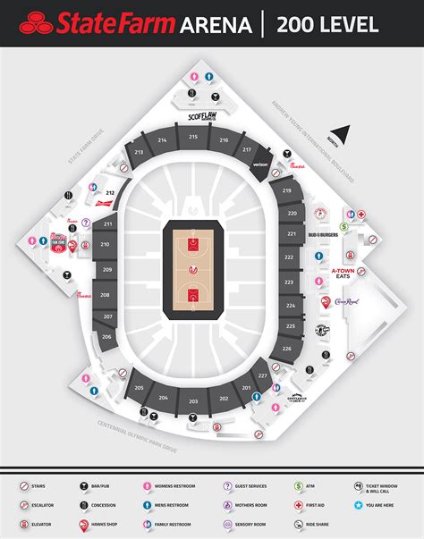 Hawks State Farm Arena Seating Chart | Portal.posgradount.edu.pe