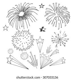 Drawing Fireworks Royalty-Free Images, Stock Photos & Pictures ...