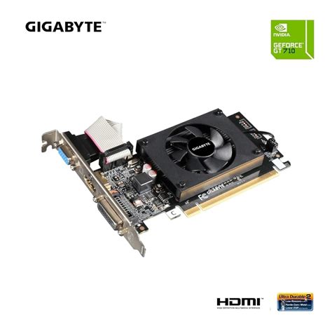 Gigabyte GeForce GT 710 2GB DDR3 Graphics Card - fkcomputers.com