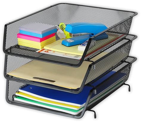 Best 3 tier mesh desk organizer - Your House