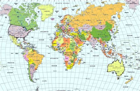 The world map- A perfect guide to discover any place and learn about ...