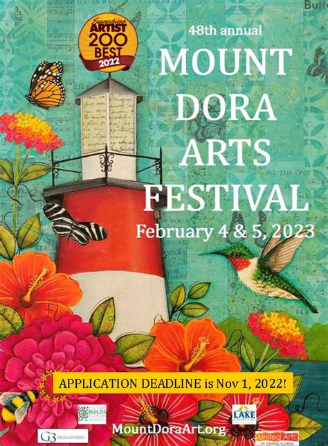 ZAPP - Event Information - Mount Dora Arts Festival 48th Annual 2023