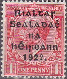 Ireland 1922 Eire Issue SG 41 George V Overprint Fine Mint | Stamp, Buy ...