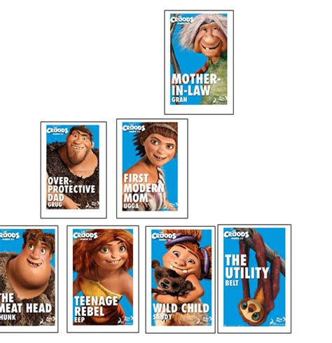 Movie Segments for Warm-ups and Follow-ups: The Croods: Family