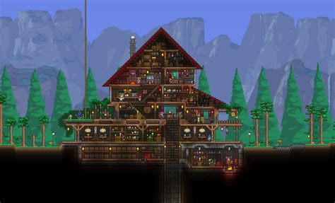 Terraria Base Designs 1.4 - Snug House + Well : Terraria | Terraria ...