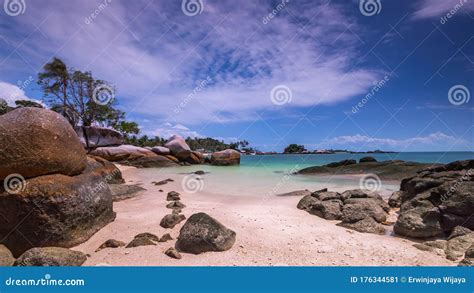 Panorama Beach and Rock Formation Photos at Berhala Island Kepulauan ...