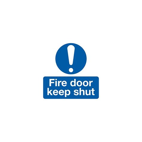 Fire Door Keep Shut Labels | Fire Door Keep Shut Stickers