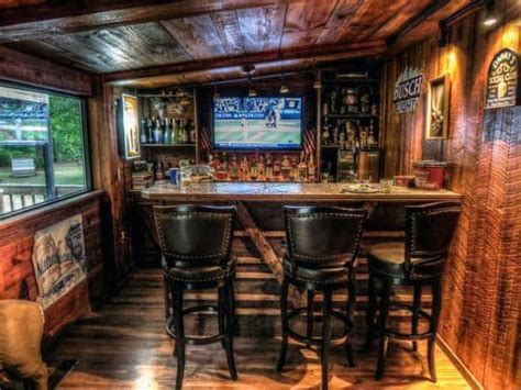 50 Pub Shed Bar Ideas For Men - Cool Backyard Retreat Designs