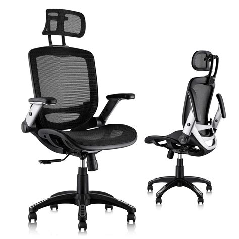 Gabrylly Ergonomic Mesh Office Chair, High Back Desk Chair - Adjustable ...