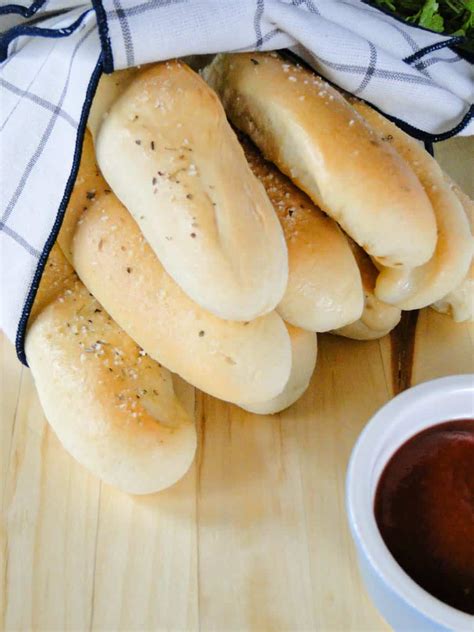 Homemade Garlic Breadsticks - Heather's Homemade Kitchen