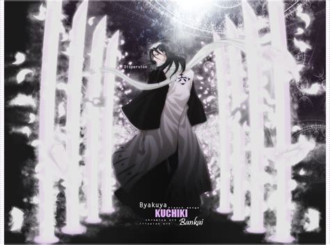 Byakuya Kuchiki Bankai by chromium-art on DeviantArt