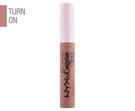 NYX Lip Lingerie XXL Matte Liquid Lipstick 4mL - Turn On | Catch.com.au