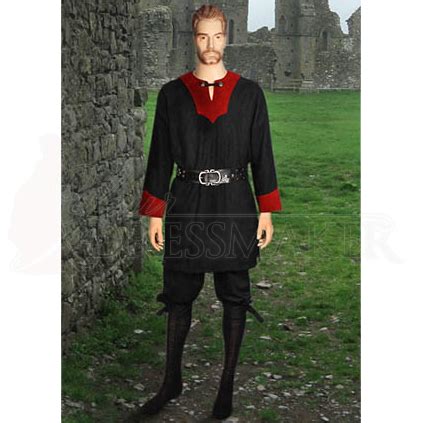 Medieval Tunic with Leather Trim - MCI-249 by Medieval and Renaissance ...