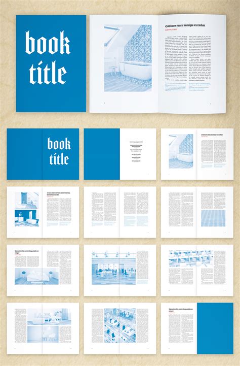 Book Layout Template Indesign Free Download, Browse free magazine ...