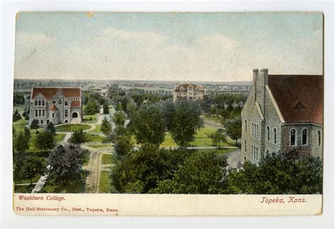 Washburn University campus, Topeka, Kansas - Kansas Memory - Kansas ...