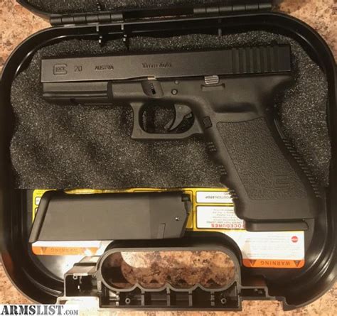 ARMSLIST - For Trade: Glock 20 10mm With Ammo