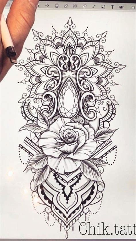 mandala tattoo design #Mandalatattoo | Tattoo templates, Tattoos ...