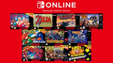 10 classic Super NES games for Nintendo Switch Online members to try.