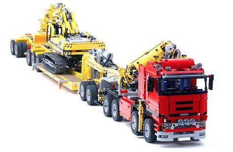 Lego Technic 8258 Trailer | Lego technic truck, Lego technic sets, Lego ...