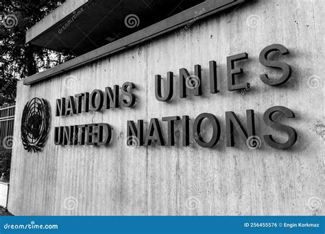 The United Nations Office at Geneva, Switzerland Editorial Photo ...