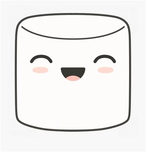 Super Happy Marshmallow Clipart , Png Download , Free Transparent ...