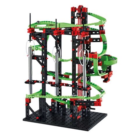 Fischertechnik Dynamic M Marble Run Set with 4 Track Builds and Sound ...