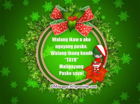 Nais ng Maligayang Pasko Tagalog Christmas Wishes - 365greetings.com ...