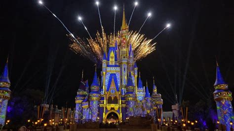 Cinderella Castle Disney World Fireworks