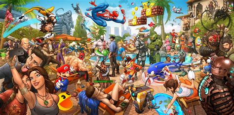 crossovers - Can we identify all the characters in this video game ...