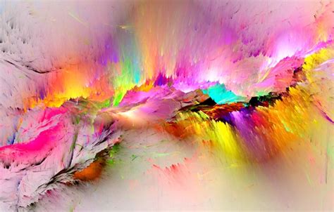 Wallpaper background, paint, colors, colorful, abstract, rainbow ...