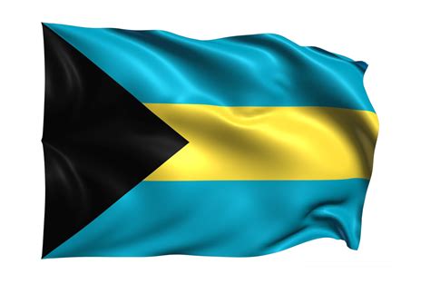 bahamas wehende flagge realistischer transparenter hintergrund 15309677 PNG