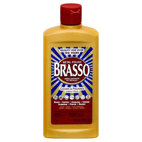 Brasso 8 oz. Metal Polish 26600-89334 - The Home Depot