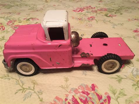 Vintage Pink Toy Truck | Pink truck, Toy trucks, Vintage toys