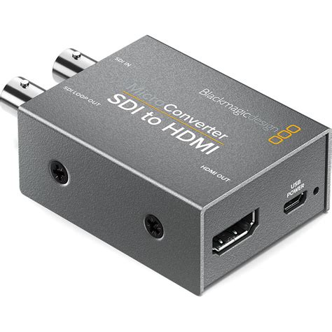 Blackmagic Design Micro Converter SDI to HDMI - Laor Laor Camera Shop ...