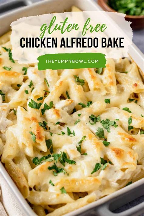 Gluten-Free Chicken Alfredo Pasta Bake is one of our go-to pasta ...