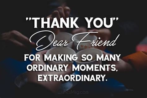 Thank You Messages For Friends - Appreciation Quotes