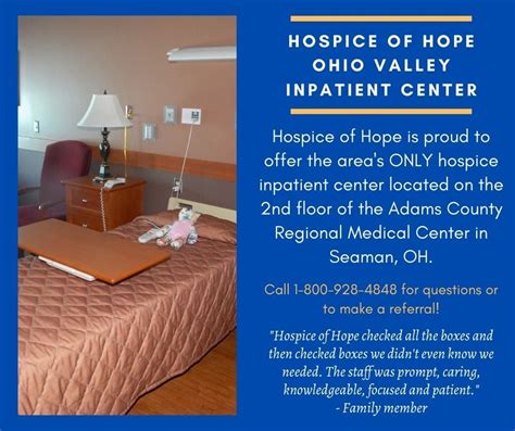 Hospice of Hope's Inpatient Centers