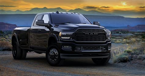 Black Is The New Beige: 2021 Ram 1500 And Heavy Duty Limited Night ...