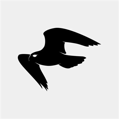 falcon vector silhouette 11542449 Vector Art at Vecteezy