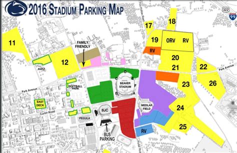 What time will Penn State arrive at Beaver Stadium on Saturday? Parking ...