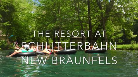 The Resort at Schlitterbahn New Braunfels - YouTube