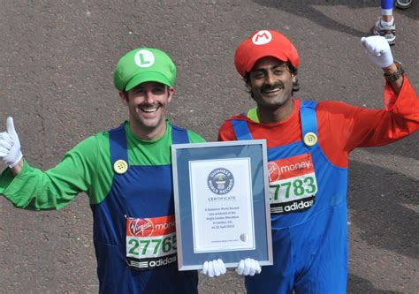 Guinness world record set at London Marathon by runners supporting the ...