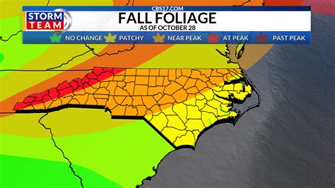 North Carolina Fall Foliage Map 2024 - Orsa Sabina