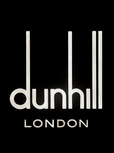 Dunhill, London | Graphic design logo, ? logo, Logo fonts