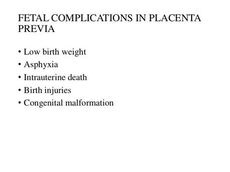 Antepartum hemorrhage